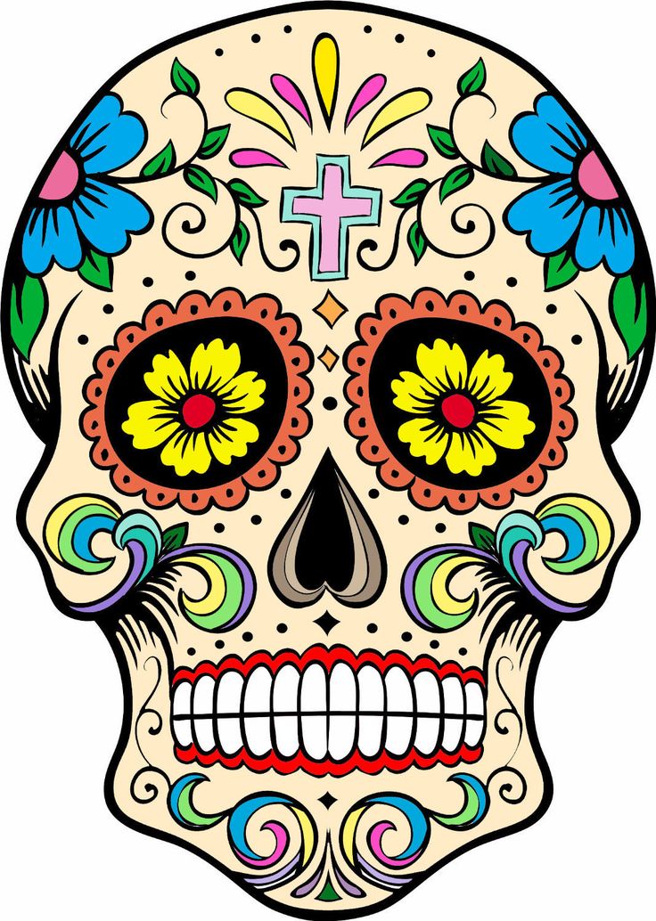 Mexican Skull Clipart | Free download on ClipArtMag