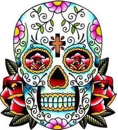 236x260 Sugar Skull Clipart Hispanic