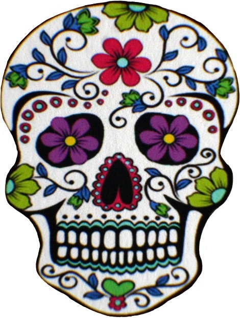 470x621 Sugar Skull Clipart Mexican Folk Art