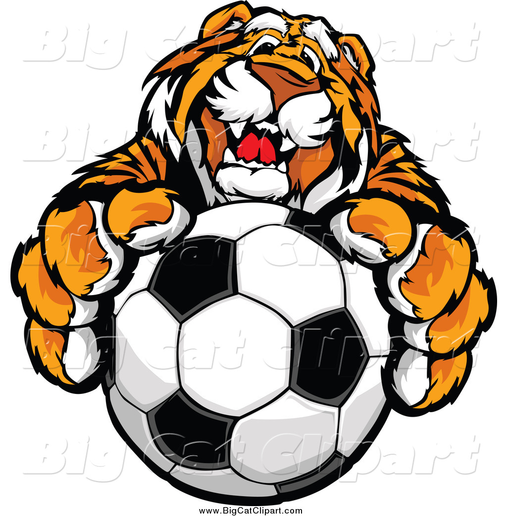 1024x1044 Soccer Clipart Tiger