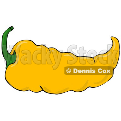 400x400 Clipart Illustration Of Red Hot Mexican Chili Pepper Wearing