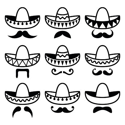 Mexican Sombrero Hat Clipart | Free download on ClipArtMag