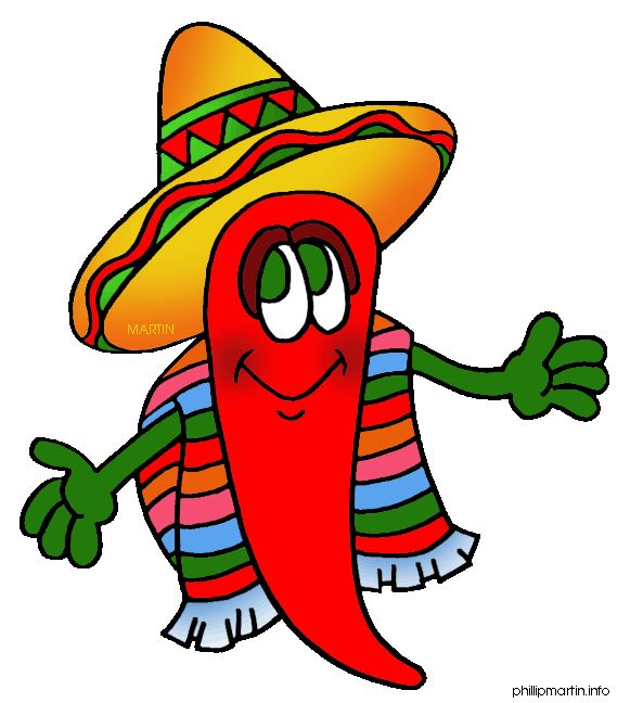 581x648 Mexican Clip Art