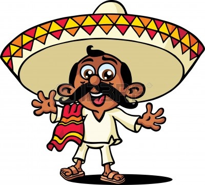 400x361 Mexican Cartoon Clipart