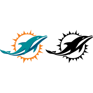 300x300 Dolphins Clipart Logo