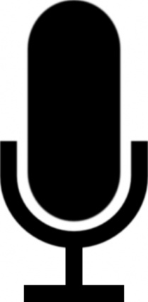 209x425 Microphone Icon Clip Art Vector, Free Vector Images