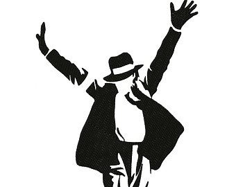340x270 Michael Jackson Silhouette Clip Art