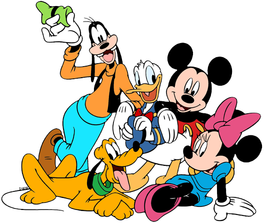 Mickey And Friends Clipart | Free download on ClipArtMag