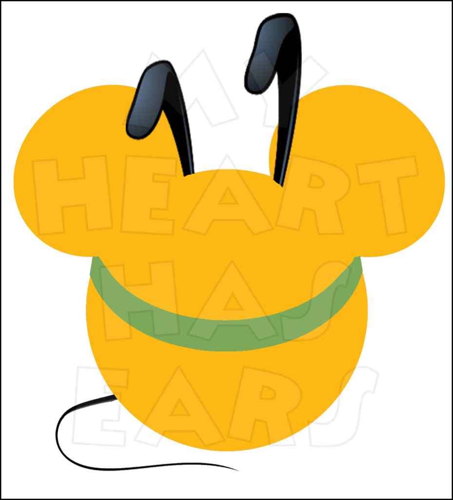 929x1024 Mickey Mouse Dressed As Pluto Instant Download Digital Clip Art