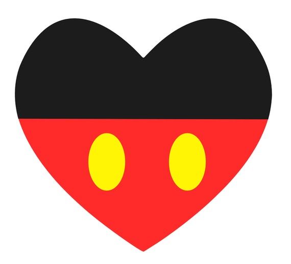 570x518 Valentine's Day Clipart Mickey Mouse