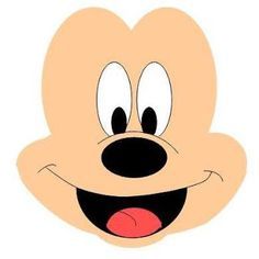 236x236 Faces Of Mickey Mouse Printable Images And Pictures To Print