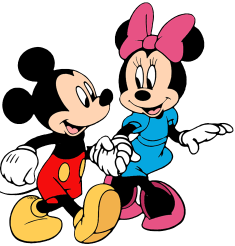 Mickey Mouse And Minnie Mouse Clipart | Free download on ClipArtMag