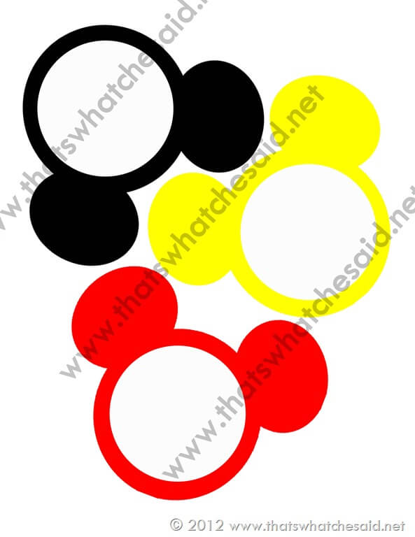 593x768 Mickey Mouse Birthday Banner Amp Free Printable