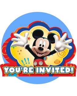 252x315 Mickey Mouse Birthday Party Supplies