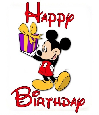 345x401 Mickey Mouse Birthday Mickey Mouse 1st Birthday Clipart Free 2