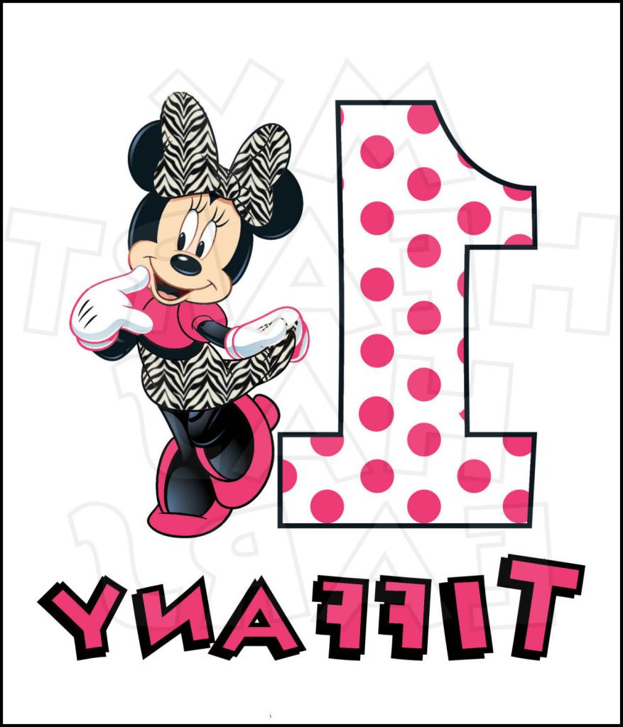 877x1024 Hd Mickey Mouse St Birthday Clipart Minniezebra Pictures