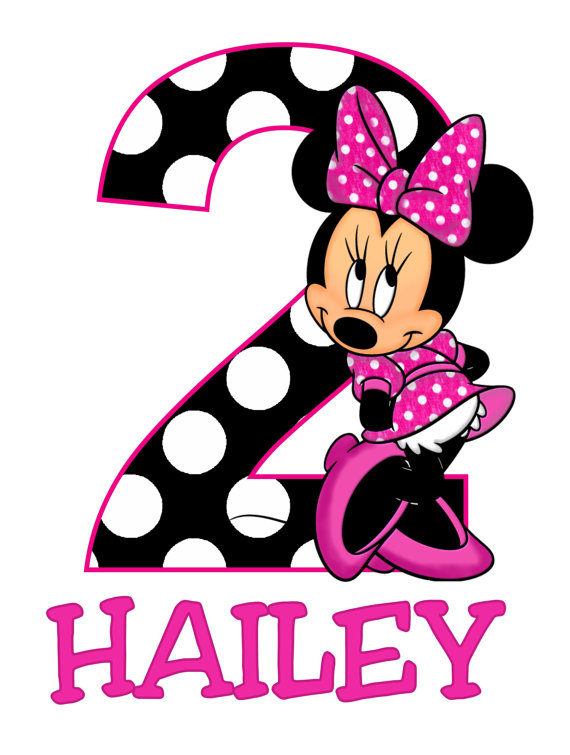 570x755 Minnie Mouse 2nd Birthday Shirt