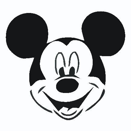 Mickey Mouse Black And White Clipart | Free download on ClipArtMag