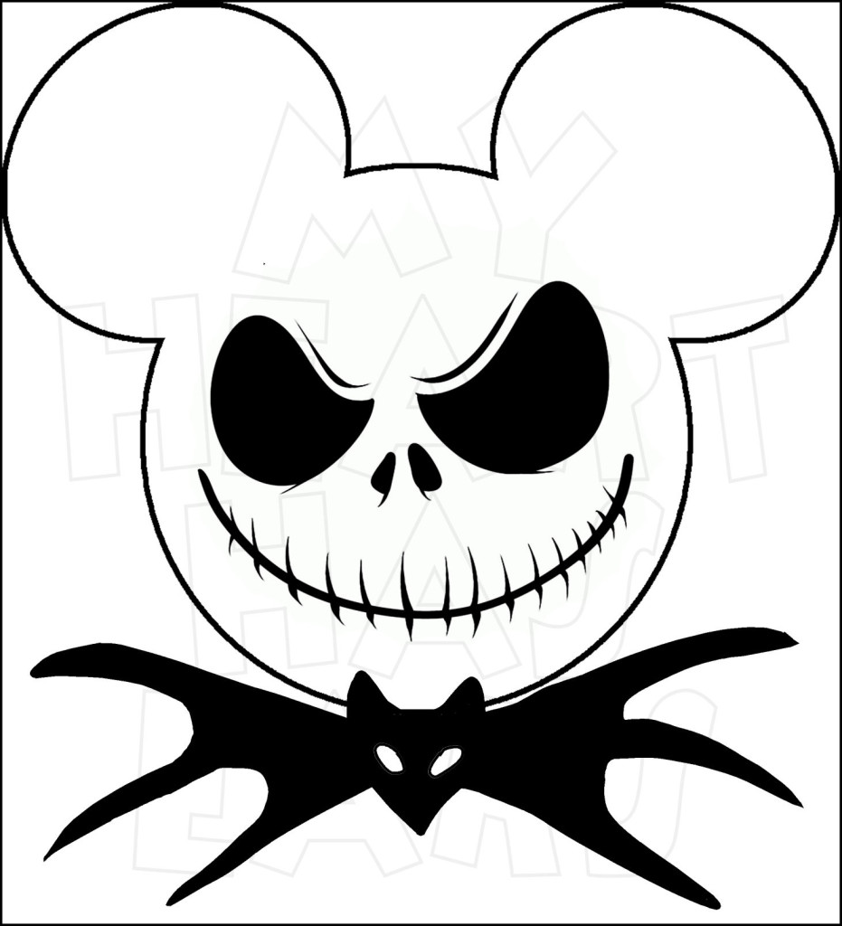 931x1024 Mickey Mouse Dressed As Jack Skellington Instant Download Digital