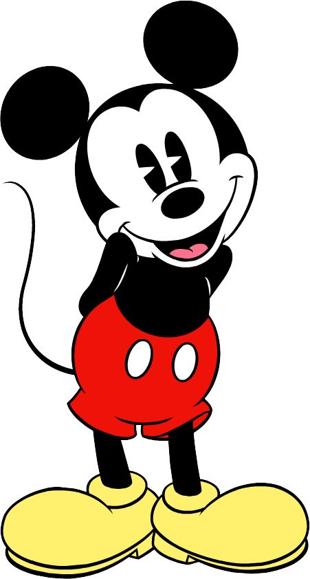 451x842 Classics Clipart Mickey Mouse