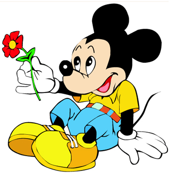 345x350 Mickey Mouse Cartoon Images
