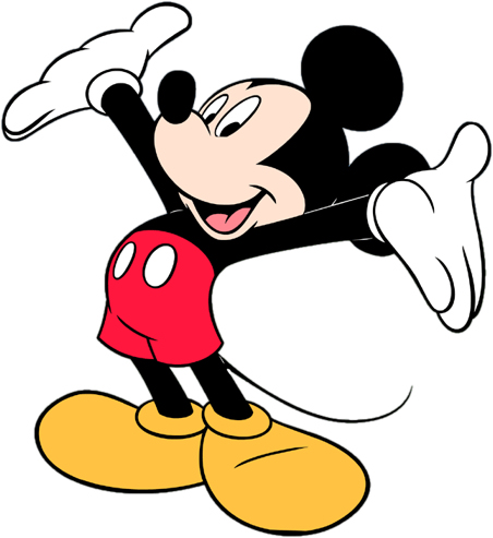 452x493 Anime Clipart Mickey Mouse