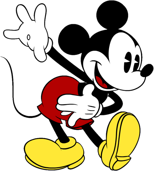 491x546 Mickey Mouse Free Clip Art Clipart
