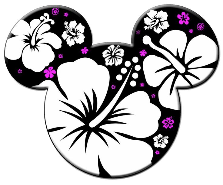 Mickey Mouse Clipart Black And White