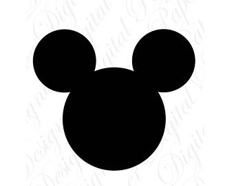 340x270 Mickey Silhouette Etsy
