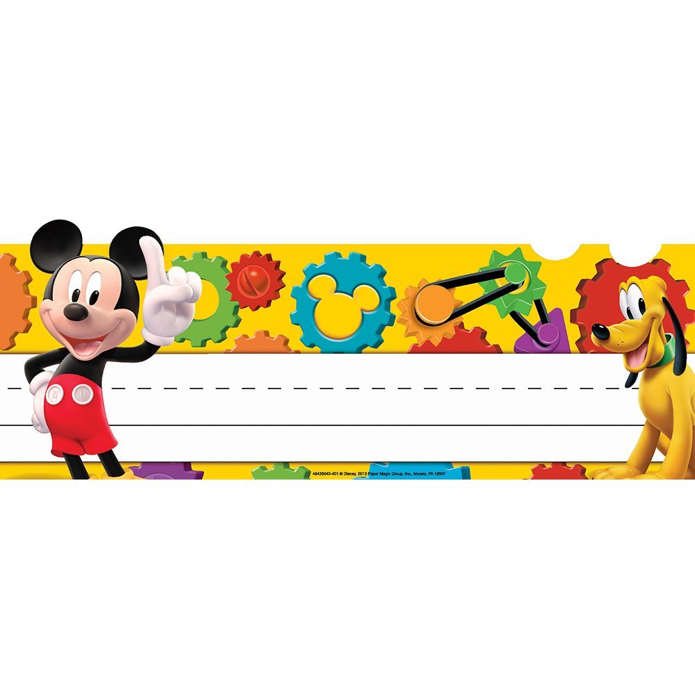 1000x1000 Eureka Mickey Mouse Clubhouse Mickey Gears Tented Name