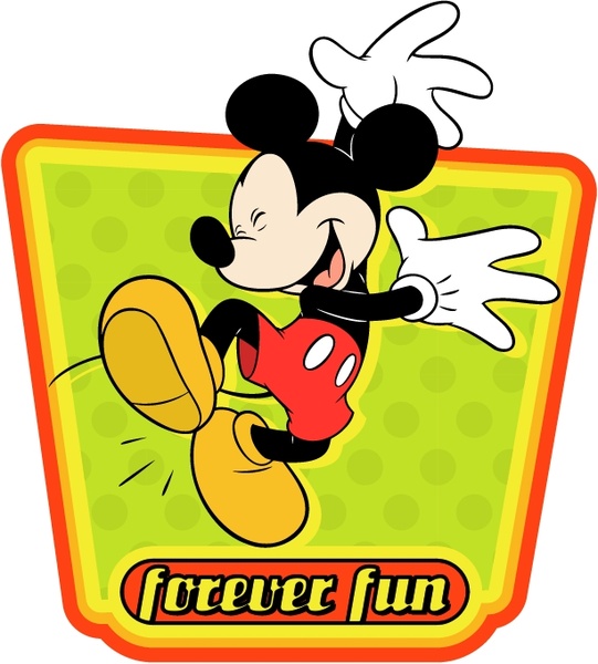 541x600 Mickey Mouse Vector Graphics Free Vector Download (506 Free Vector