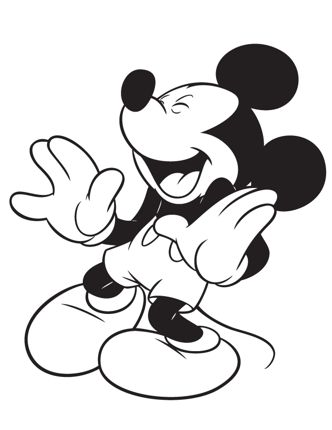 670x867 Mickey Mouse And Friends Coloring Page H Amp M Coloring Pages Sad