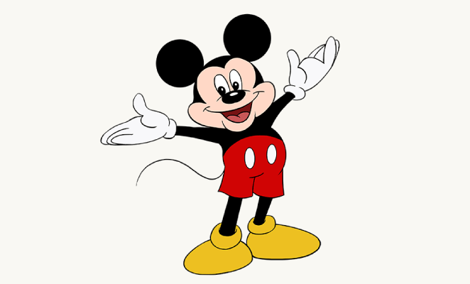 662x400 How To Draw Mickey Mouse Easy Drawing Guides