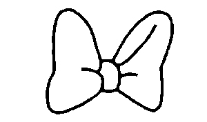 300x177 Mickey Mouse Bow Clipart