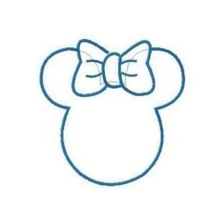 460x460 Free Mickey Mouse Head Template Tattoo