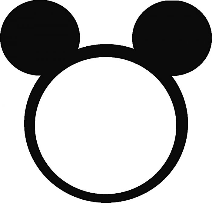 Best Templates: Mickey Mouse Ears Template