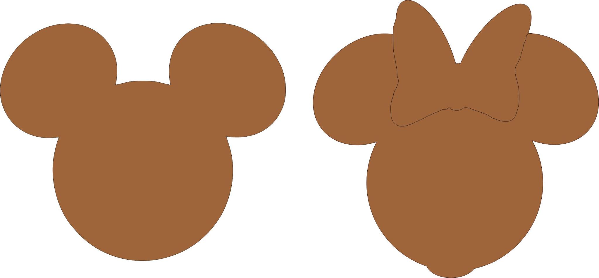 2048x952 Mickey Mouse Silhouette Head
