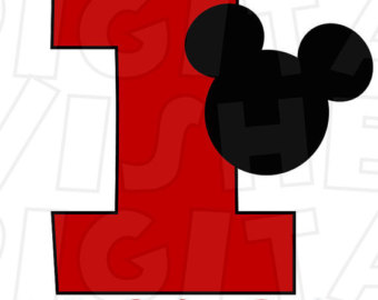 340x270 Mickey Mouse 1st Birthday Shirt Etsy