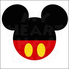 236x236 Mickey Head Template