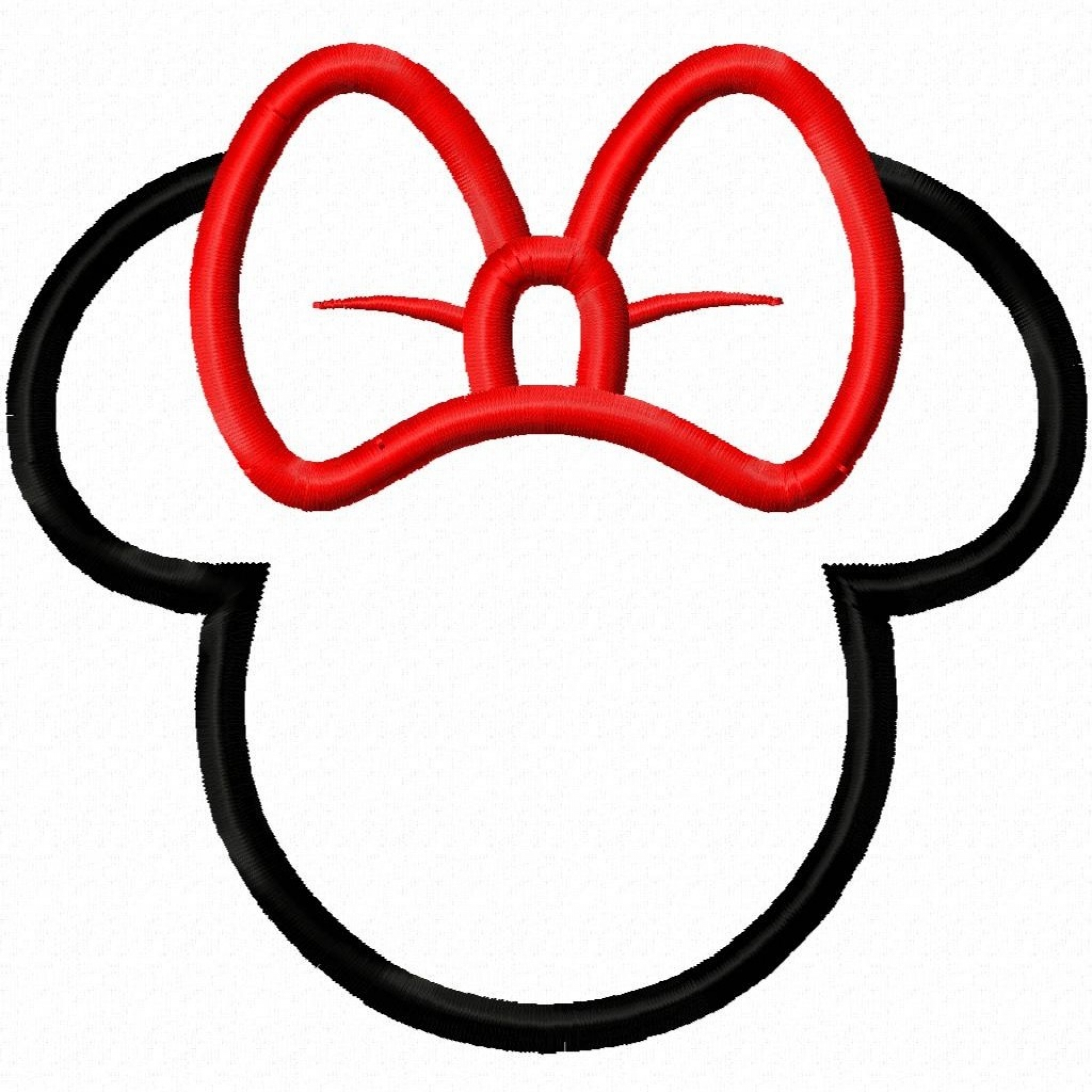 1920x1920 Minnie Mouse Face Clipart Outline
