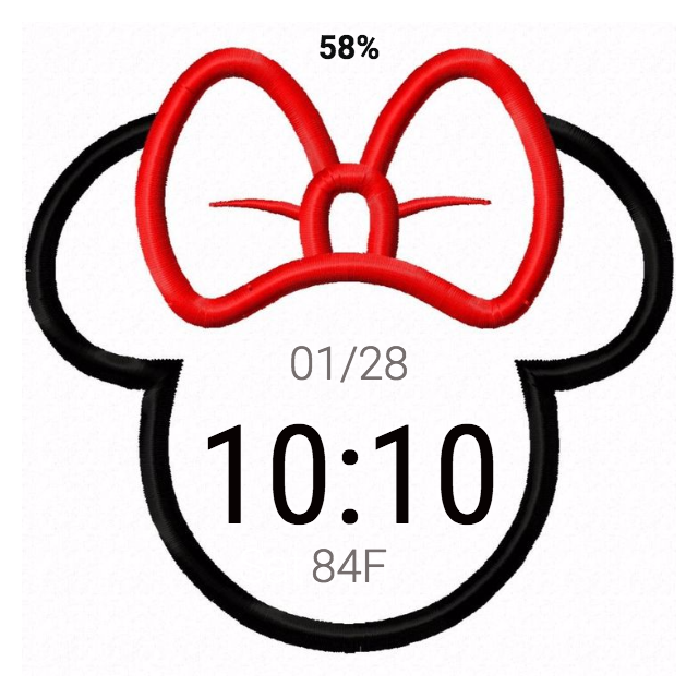 640x640 Mickey And Minnie Mouse For Moto 360 Facerepo