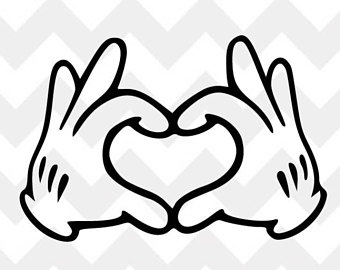 340x270 Mickey Hands Svg Etsy