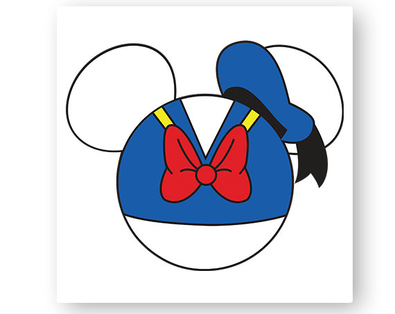 570x452 Disney, Donald Duck, Icon Minnie Mouse, Icon Mickey Mouse Head