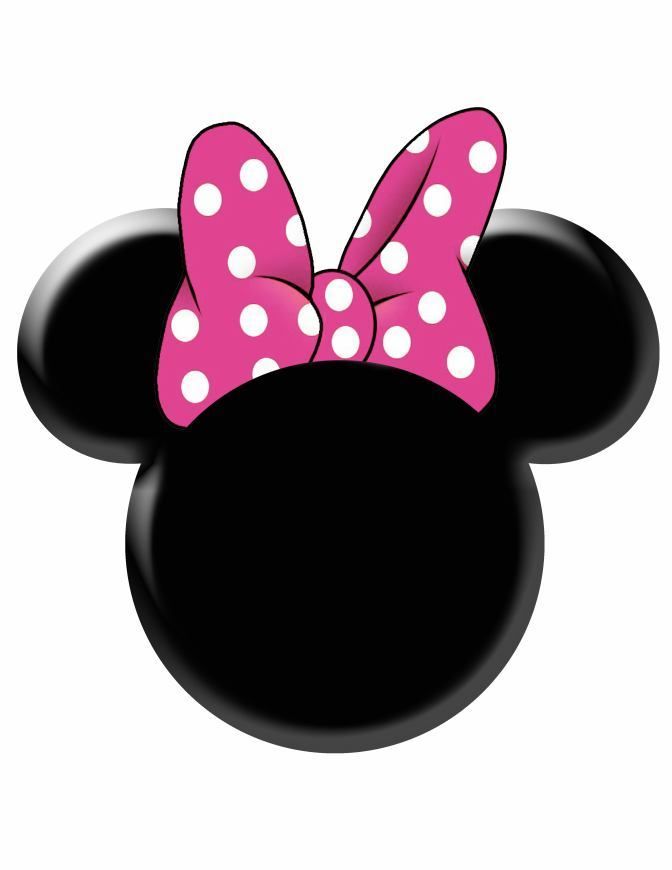 672x870 Minnie Mouse Head Vector Group