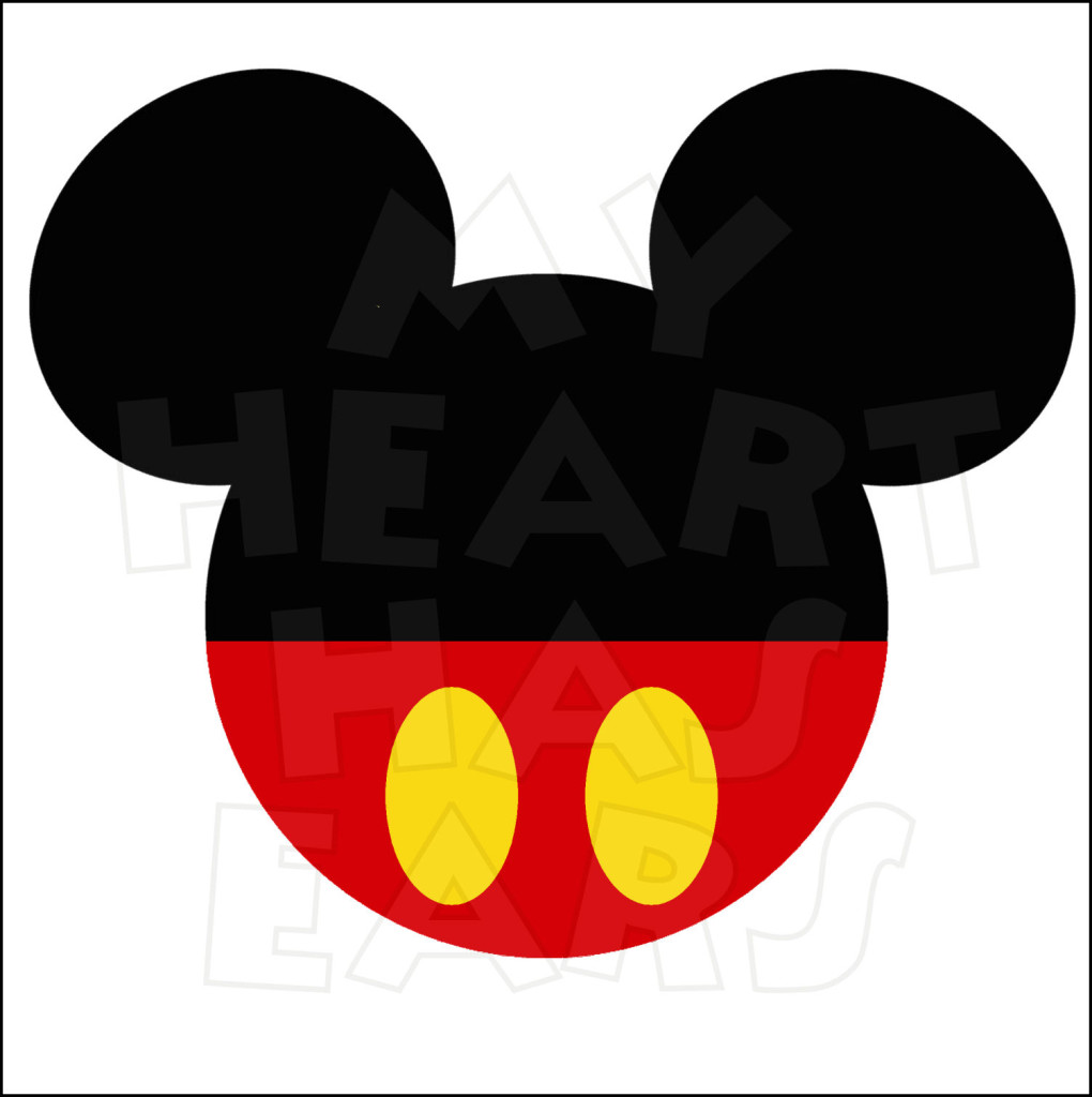 1020x1024 Mickey Mouse Silhouette Clipart