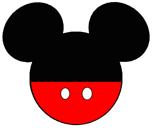 576x486 Mickey Mouse Clip Art Silhouette Free Clipart Images