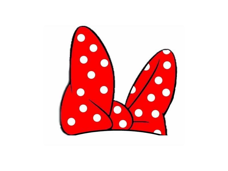 800x600 Minnie Mouse Bow Template Free Download Clip Art