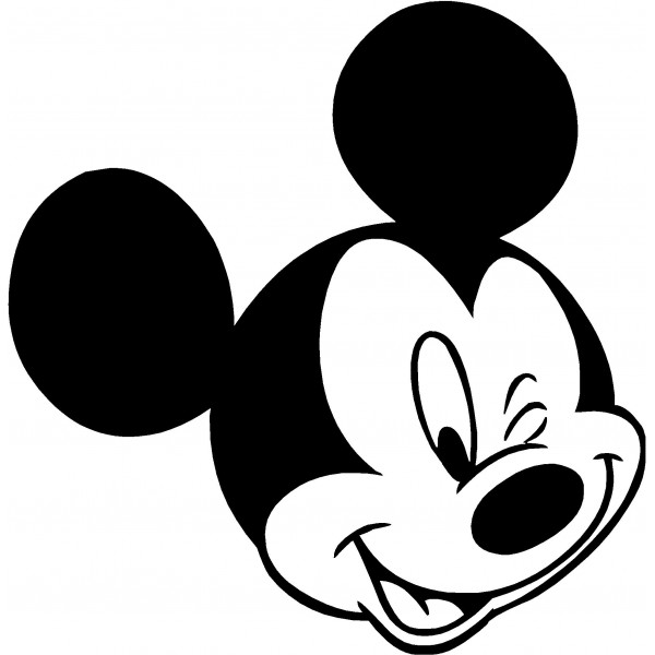 600x600 Mickey Mouse Clip Art Decal Clipart Panda