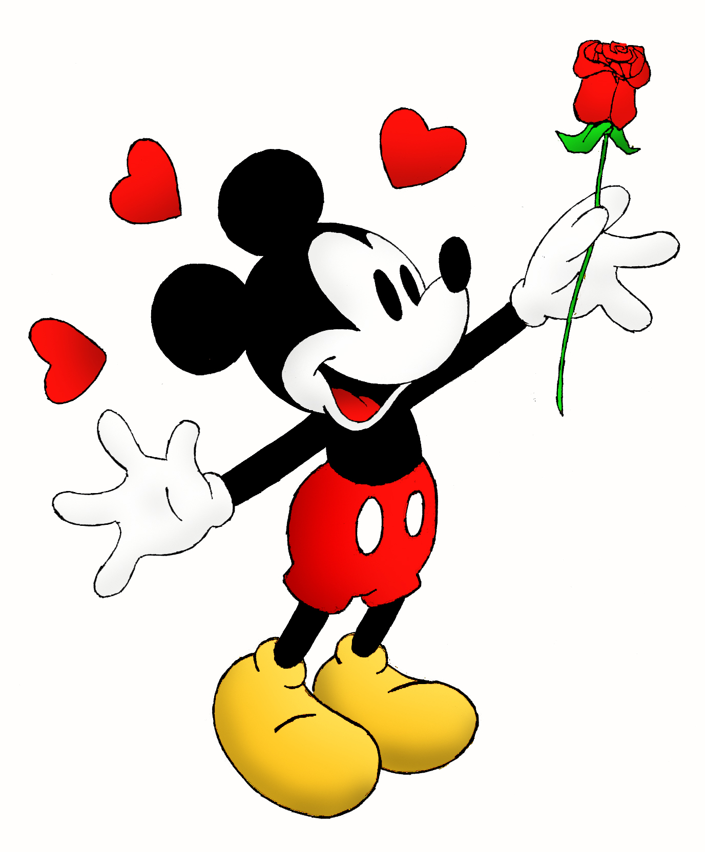 1376x1664 Mickey Mouse Clipart Free Large Images 2