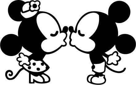 441x276 Kissing Clipart Mickey Mouse